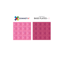 Load image into Gallery viewer, Connetix - 2 Piece Base Plate Pink &amp; Berry Pack