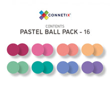 Load image into Gallery viewer, Connetix - 16 Piece Pastel Replacement Ball Pack