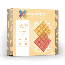 Load image into Gallery viewer, Connetix - 2 Piece Base Plate Lemon & Peach Pack