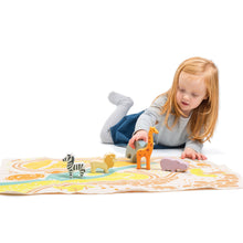 Load image into Gallery viewer, Safari Animal Playmat