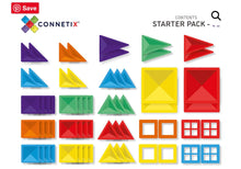 Load image into Gallery viewer, Connetix - 62 piece starter pack