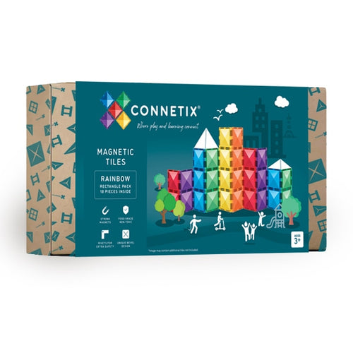 Connetix - Rainbow Rectangle Pack (18 pieces)