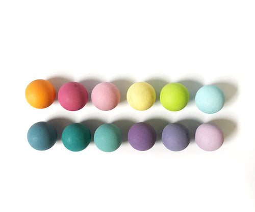 Grimm's Small Pastel Balls (12 balls)