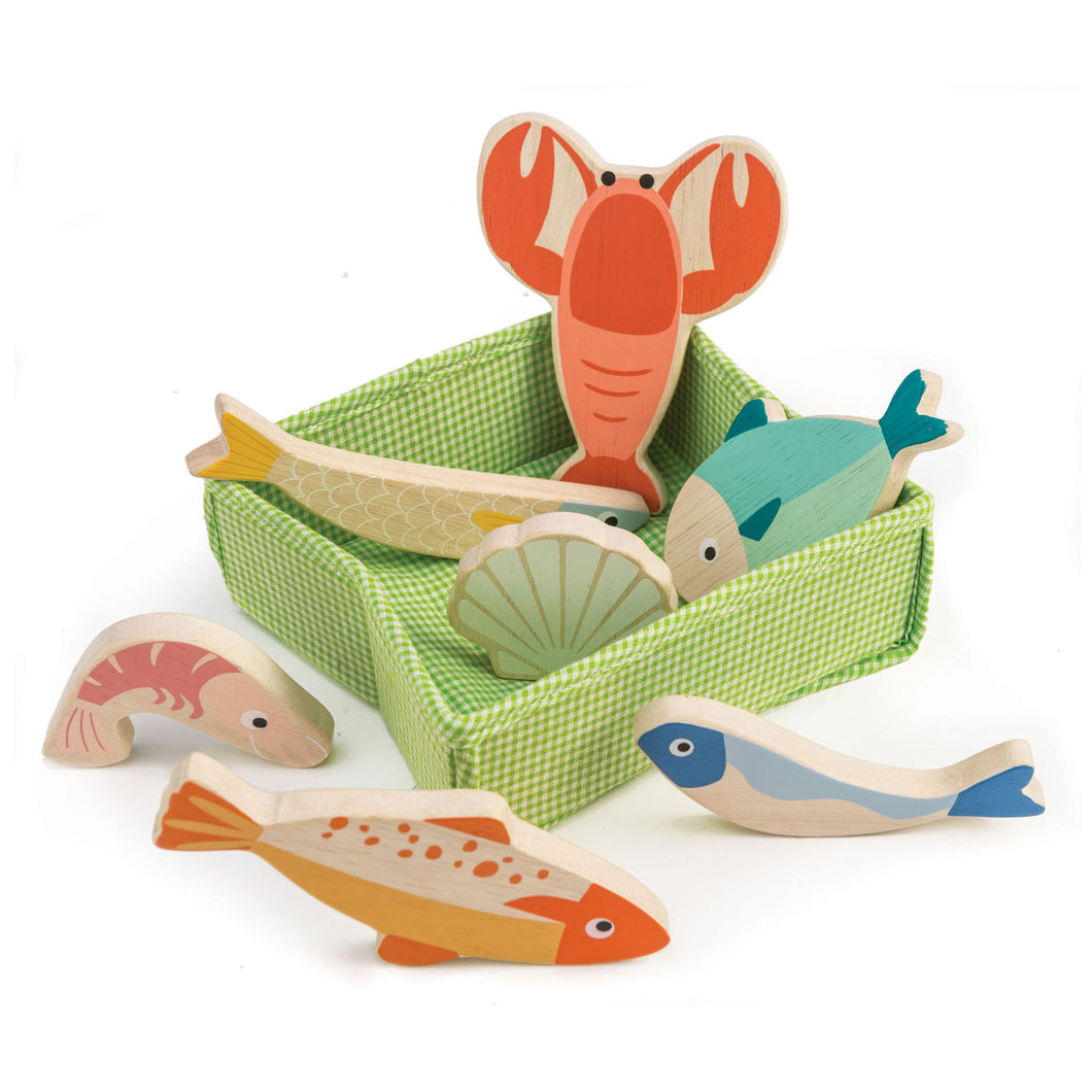 Fish Crate with Fabric Crate